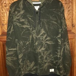 Vans Camo zip-up hoodie men’s size medium